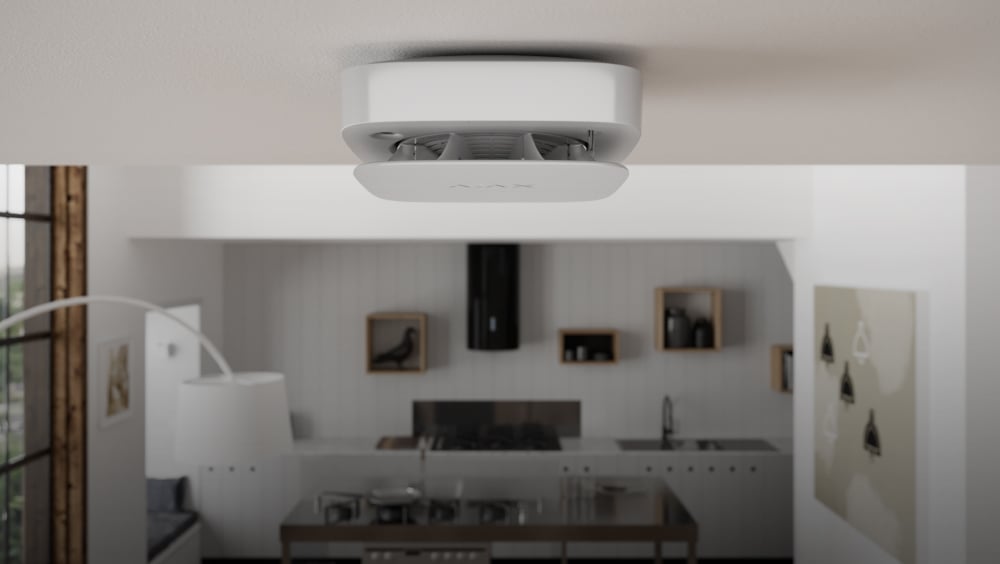 Ajax alarm system in an apartment
