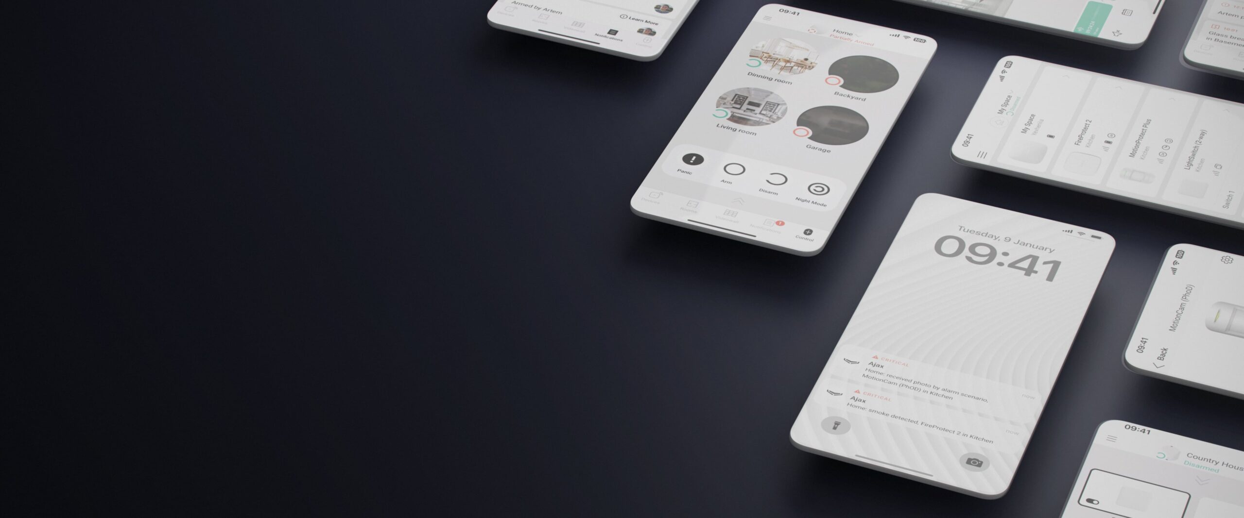 Ajax Security System app