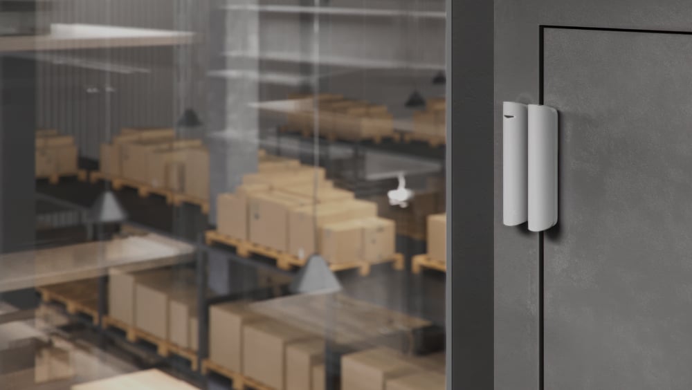 Ajax alarm system protecting a warehouse and yard